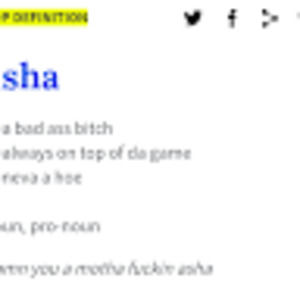 Meet your Posher, Asha